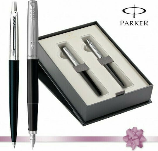 Parker Jotter Orig Pen Set Ballpoint Medium Black