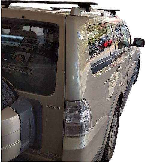 Nordrive Багажници за покрив Алуминий за Mitsubishi Пайеро 2006-2019 (Комплект с крака)
