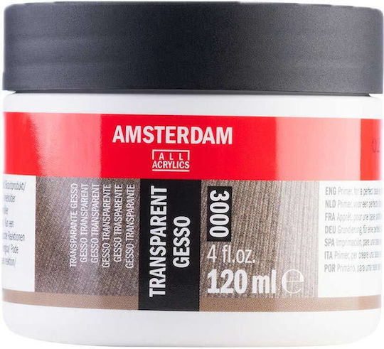 Royal Talens Amsterdam Gesso Αστάρι Διάφανο για Ξύλο 500ml