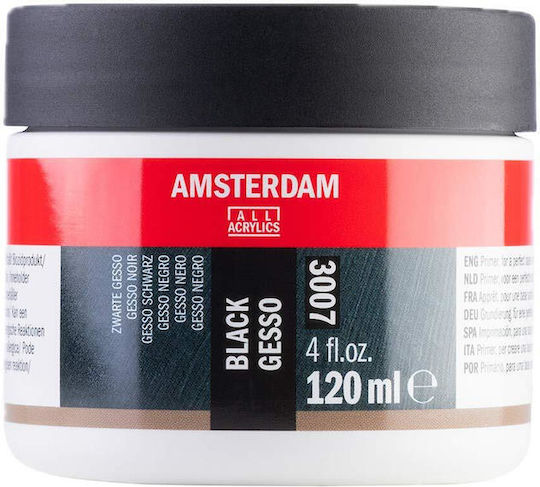 Royal Talens Amsterdam Гесо основа Черен за Дърво 250мл