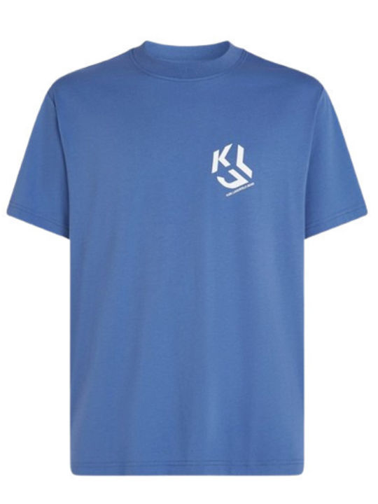 T-shirt Λευκο- Μπλε