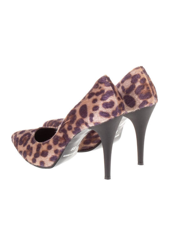 Γόβες Animal Print Μπεζ