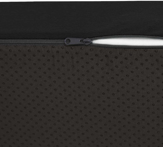 vidaXL Seat Cushion 40x40x11cm Black 42020201