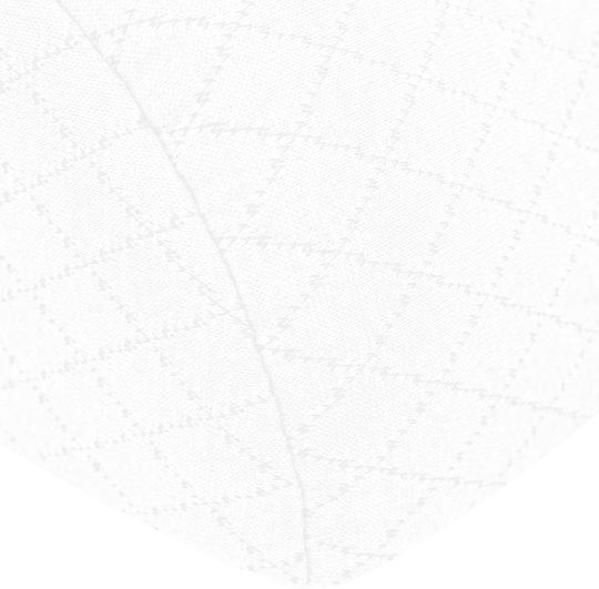 vidaXL Seat Cushion with Memory Foam 52x20x12cm White 42020196
