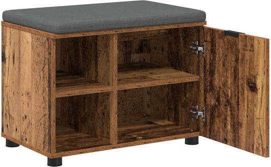 Eingangsmöbel mit Bank Old Wood 60x38x46cm