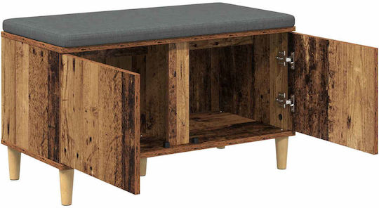 Eingangsmöbel mit Bank Old Wood 60x38x46cm