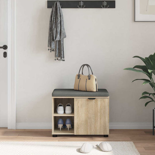 Eingangsmöbel mit Bank Sonoma Oak 60x38x46cm
