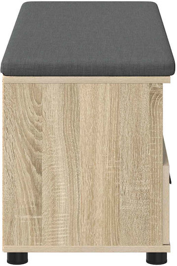Eingangsmöbel mit Bank Sonoma Oak 100x38x46cm