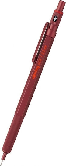 Rotring 600 Roter Druckbleistift 0,5mm 3026981142642