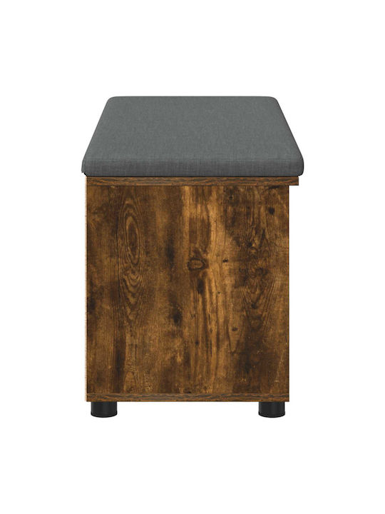 Entry Furniture with Bench Smoked Oak 100x38x46cm
