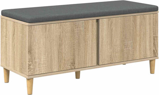 Έπιπλο Εισόδου με Παγκάκι Δρύς Sonoma 60x38x46εκ.