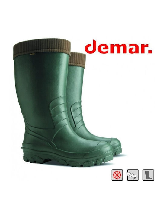 Demar Hunting Wellingtons in Khaki color