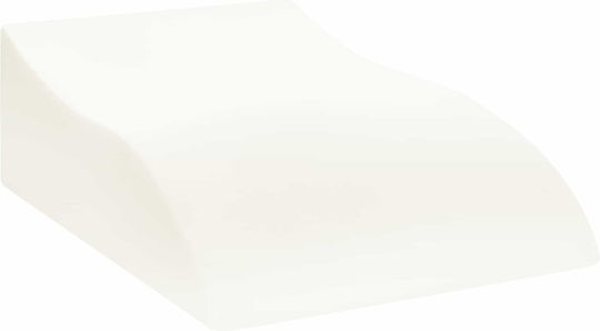 vidaXL Μαξιλάρι Σφήνα 68x40x18cm σε Λευκό χρώμα 42020186