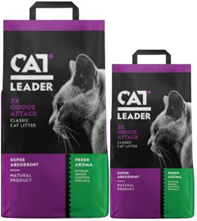Cat Leader Classic Odour Attack Fresh Bentonite Cat Litter 10kg