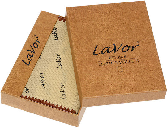 Lavor Leather Tobacco Pouch with Magnetic Closure 15x7.5cm Magnetic Closure