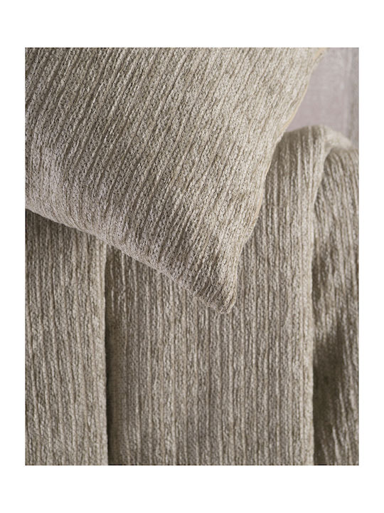 Rythmos Hansel Three-Seater Sofa Throw Chenille 180x280cm Light Beige 117-177-3022