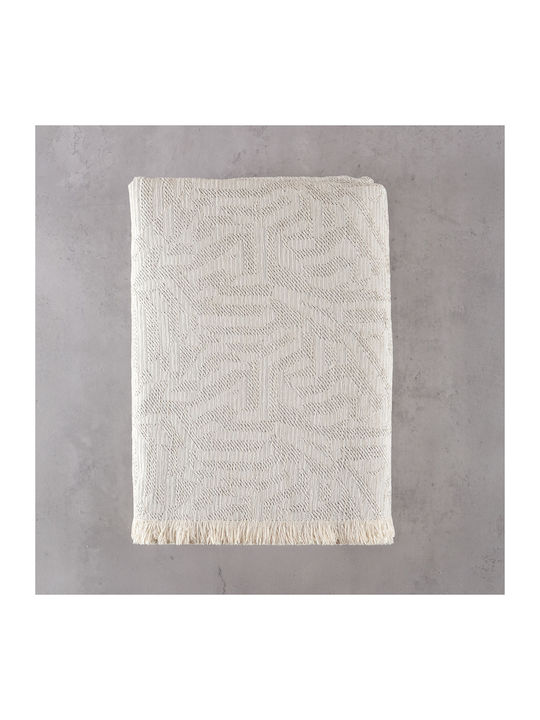 Rythmos Melie Ριχτάρι Πολυθρόνας Chenille 160x180εκ. Μπεζ 117-175-3025