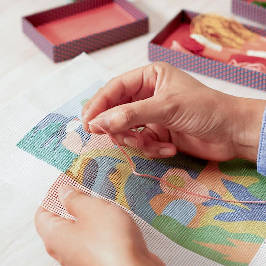 Djeco Atelier 64 Kέντημα Καμβά Άνοιξη