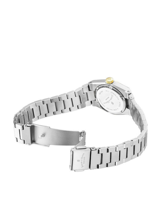 Swiss Women's Watch with Silver Metal Bracelet