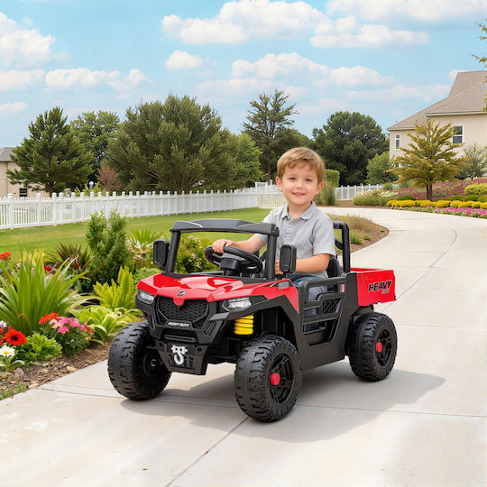 Electric Two Seater Car with Remote Control 12 Volt Red