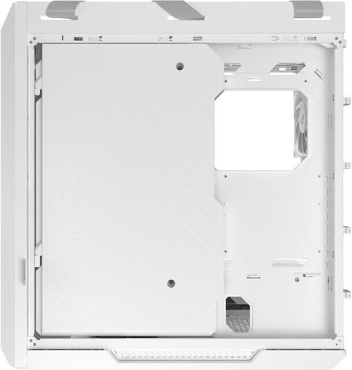 Asus ROG Strix Helios II Gaming Midi Tower Κουτί Υπολογιστή με Πλαϊνό Παράθυρο και RGB Φωτισμό Λευκό