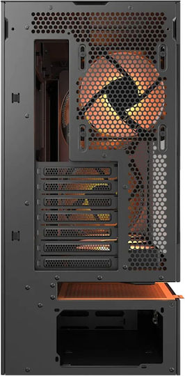 Cougar CFV235 Mesh Vision Gaming Midi Tower Computer Case with RGB Lighting Black