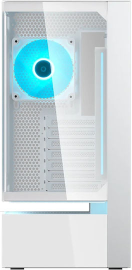 Cougar CFV235 Vision Gaming Midi Tower Κουτί Υπολογιστή με RGB Φωτισμό Λευκό