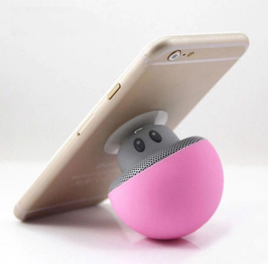 Smartic SI-Q Bluetooth-Lautsprecher 3W mit Akkulaufzeit bis zu 2.5 Stunden Rosa