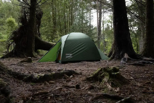 Vango 200 Σκηνή Camping Igloo Πράσινη 4 Εποχών για 2 Άτομα