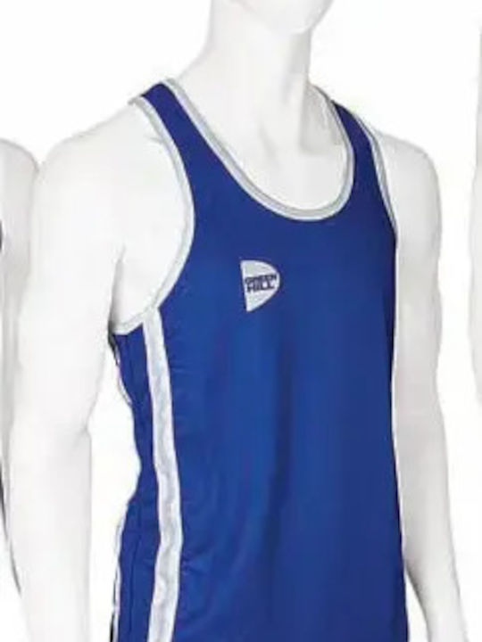 Green Hill Sleeveless Shirt BGT-2252 for Boxing Blue