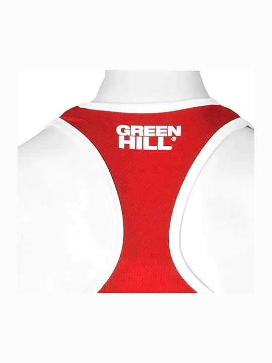 Boxing Shirts Green Hill Olympic Red