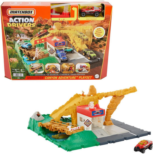 Mattel Matchbox Action Drivers Pistă Canyon