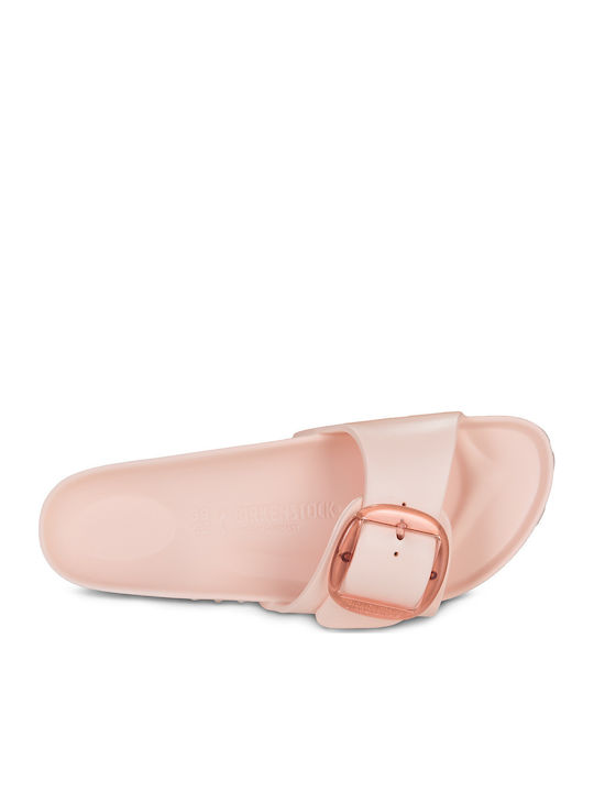 Madrid Big Buckle Eva Slides in Pink Colour