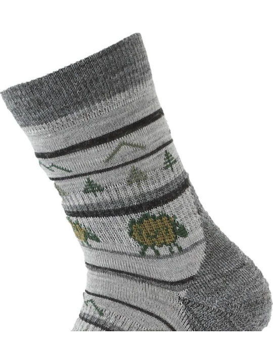Lasting Kids' Socks Gray