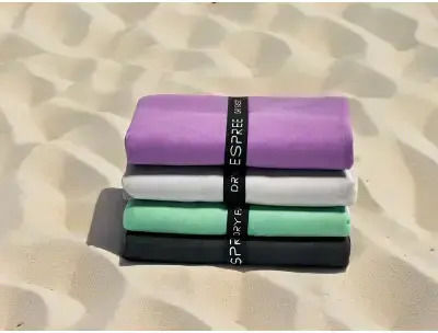 Espree Microfiber Body Towel 280gr/m² Purple 170x90cm