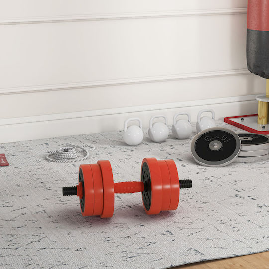 Sportnow Set De Gantere Cu Set De Gantere Greutate Totală 30kg