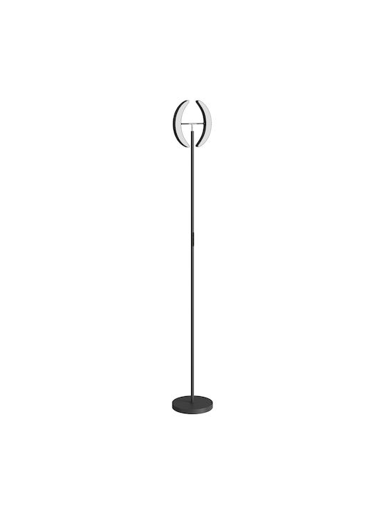 HomCom LED Floor Lamp with Warm White Light 3100lm Black