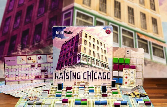 Настолна игра Raising Chicago за 2-4 играчи 12+ години CSGSWRC01 (EN) Capstone Games