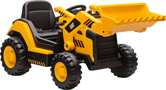 Παιδική Μπουλντόζα Caterpillar Ηλεκτροκίνητη 12 Volt Κίτρινη για 3+ Ετών