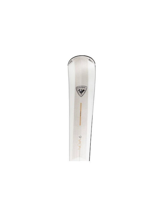 Rossignol Ski Nova 6 Unisex Πέδιλα Σκι σε Λευκό Χρώμα με Δέστρες Rossignol Ski Nova 6 Unisex Πέδιλα Σκι σε Λευκό Χρώμα με Δέστρες