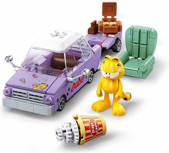 Sluban Blocks Garfield’s Crazy Ride Sluban 218pcs