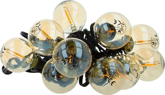 Forever Light Bulb Λάμπες LED 0.5W για Ντουί E12 και Σχήμα G40 Θερμό Λευκό 24lm 6τμχ