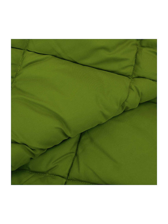 vidaXL Duvet Cover Queen 220x240 Green