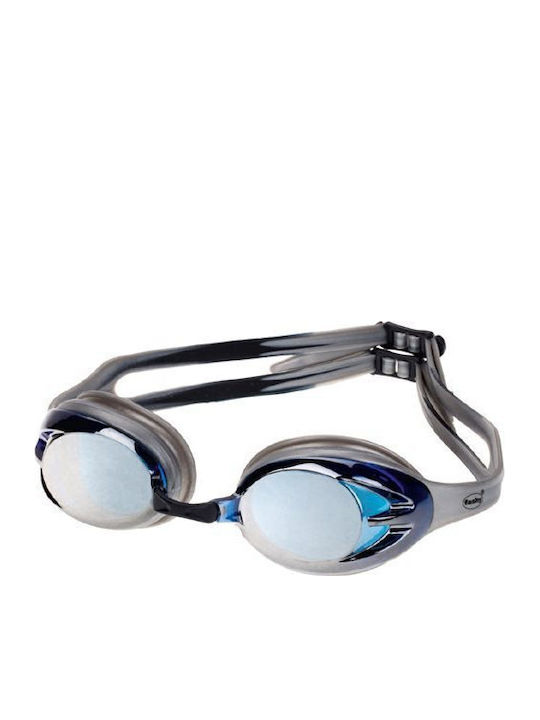 Power Mirror 4156 33 L Black Golden Swim Goggles
