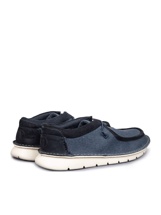 COLEHILL EASY Ανδρικά Boat Shoes σε Μπλε Χρώμα