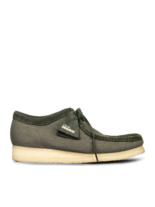 Wallabee Men's Moccasins Green