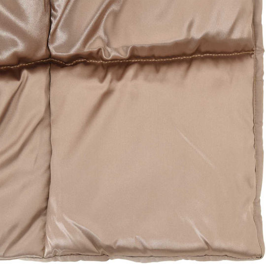 vidaXL Duvet Cover Double 200x155 Gold