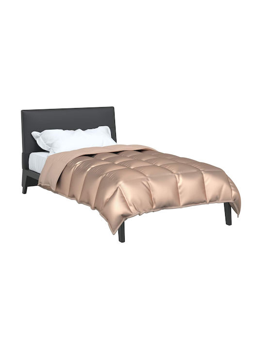 vidaXL Duvet Cover Double 200x155 Gold