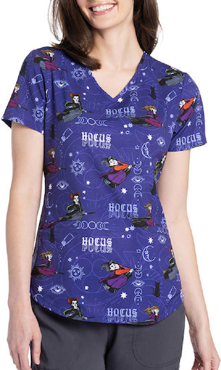 Cherokee TF737 Female Medical Blouse Multicolour