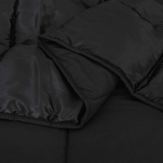 vidaXL Double 200x240cm Black vidaXL Double 200x240cm Black